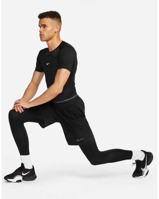 Dri-fit - top nero di Nike in Black da Uomo