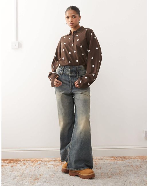 Polo Monki en coloris Brown