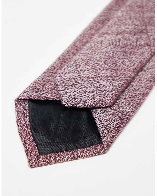 ASOS Purple Linen Tie for men