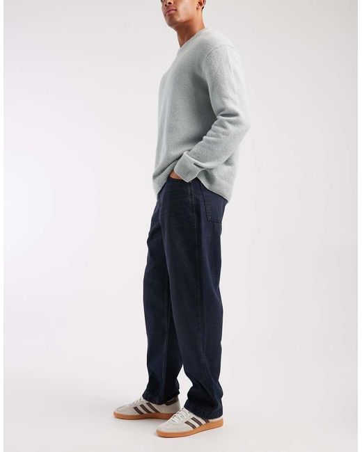 ASOS Gray Baggy Fit Jeans for men