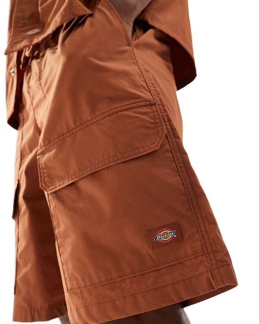 Pantalones cortos marrón tostado fisherville Dickies de hombre de color Brown