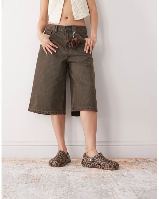 CROCSTM Brown Classic Clog