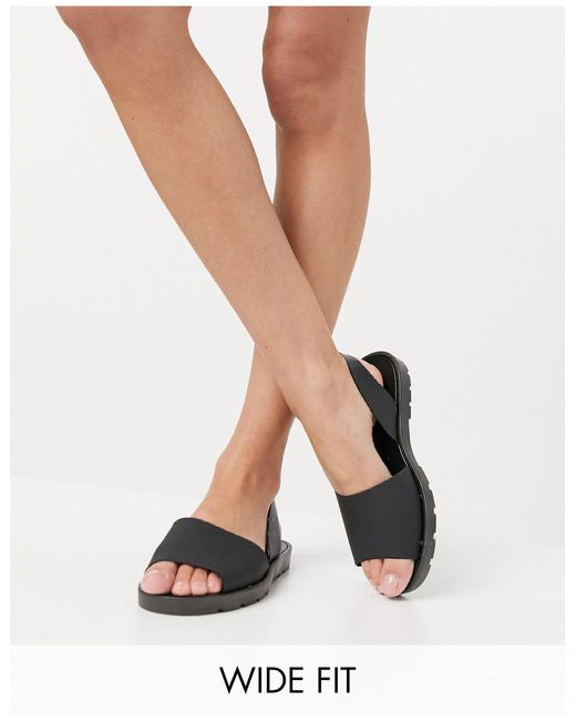 slingback jelly sandals