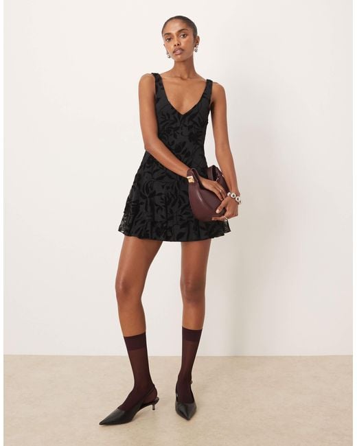 motel black mini dress MOTEL ROCKS APISA MINI DRESS BLACK – She Selected