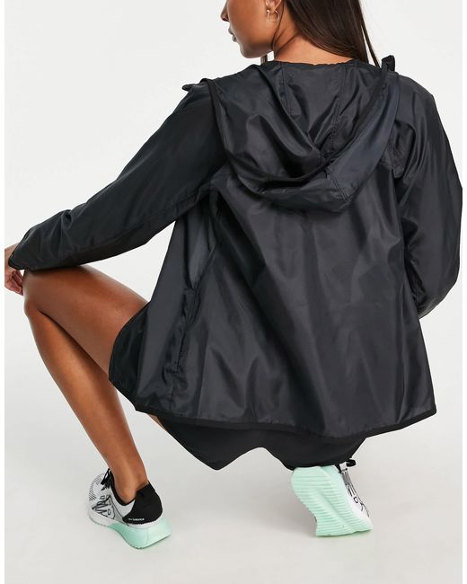 New Balance Black Running Accelerate Windbreaker Jacket