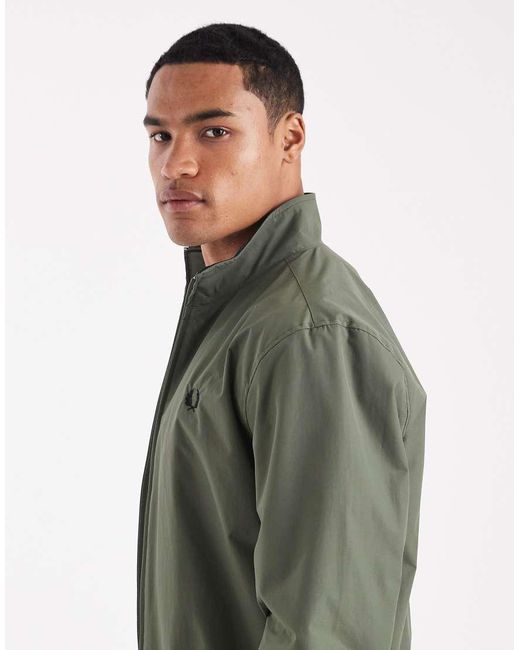 Fred Perry Gray Brentham Jacket for men