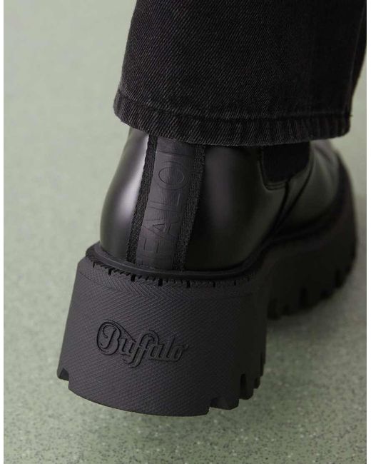 Buffalo Green Chelsea Boots for men
