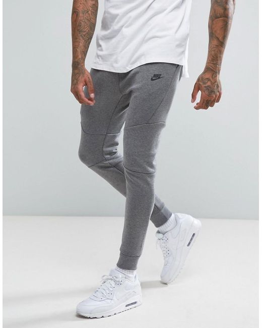 Nike Eng geschnittene, graue Jogginghose aus Tech-Fleece, 805162-091 in Grau  für Herren | Lyst AT