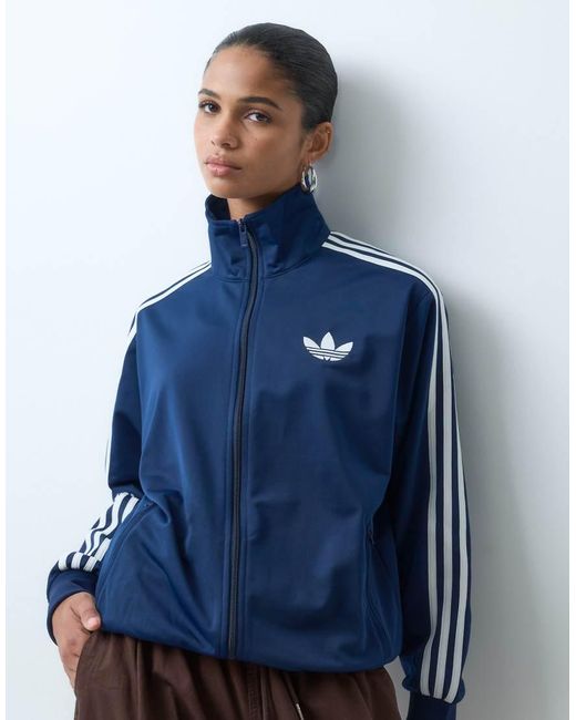 Adidas Originals Blue Firebird Loose Track Top