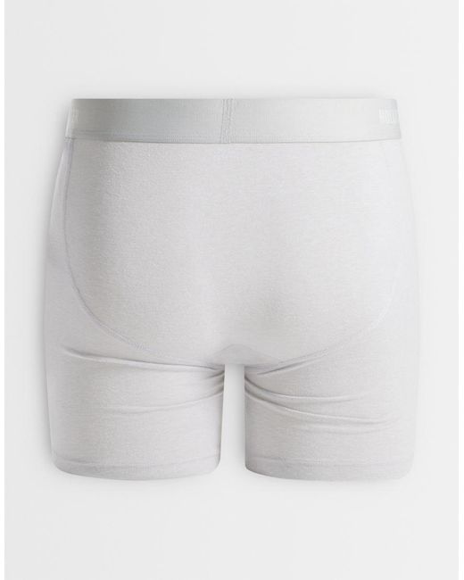 Hollister Gray 3 Pack Fly Front Boxers for men