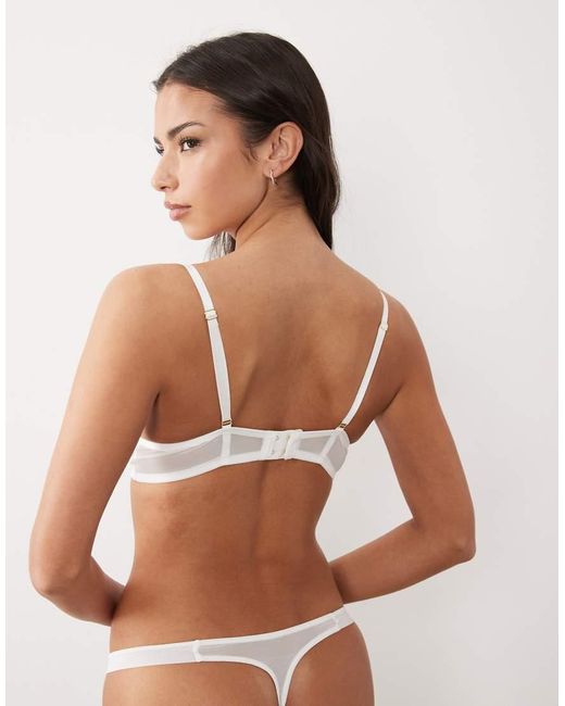 Ann Summers Brown Endless Attraction Padded Plunge Bra