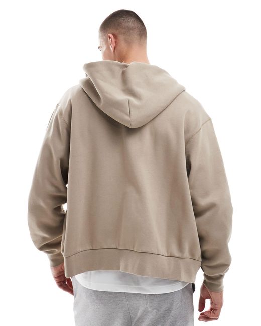 Nike - sb esssential - sweat à capuche zippé - kaki Nike pour homme en coloris White