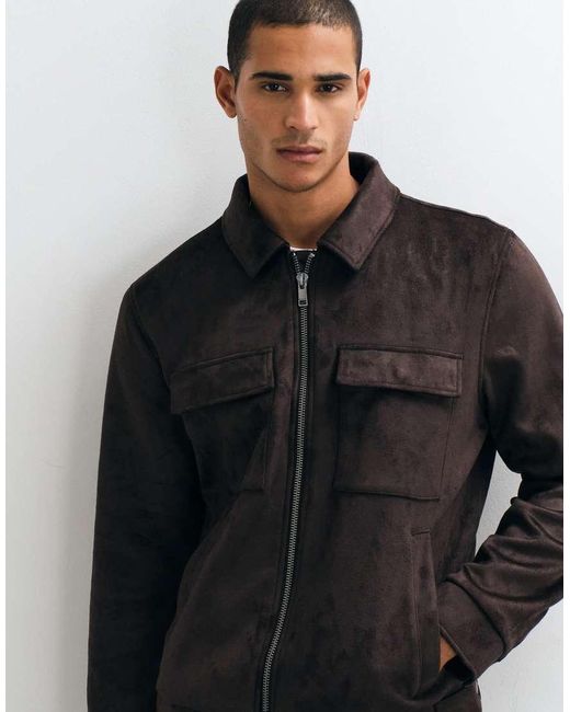 Giacca di Threadbare in Black da Uomo
