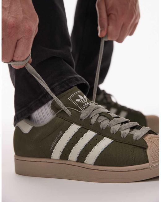 Adidas Originals Black Superstar Ii Trainers for men