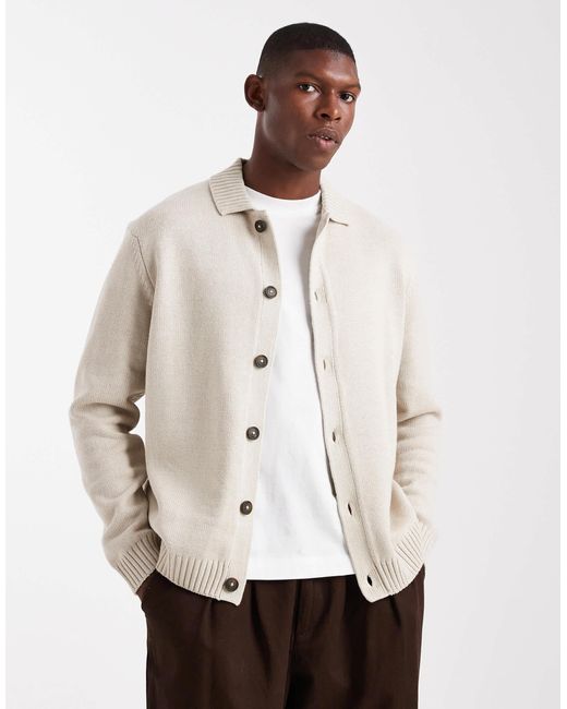 Only & Sons Natural Regular Cardigan for men