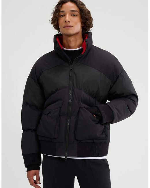 Ellesse Black Bondone Padded Jacket for men