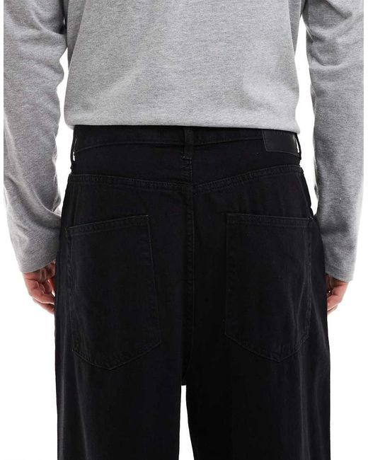 Vaqueros Negros De Corte Bombacho Carl De Only & Sons de hombre de color Gray