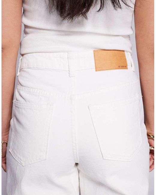 ASOS Purple High Rise Relaxed Mom Jeans