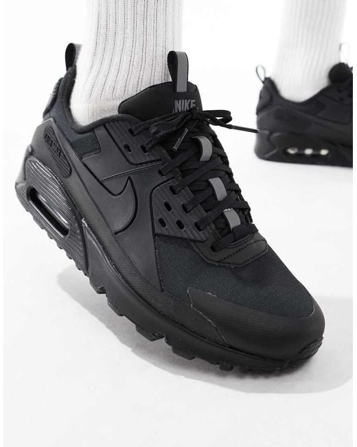 Nike Black Air Max 90 Drift Trainers for men