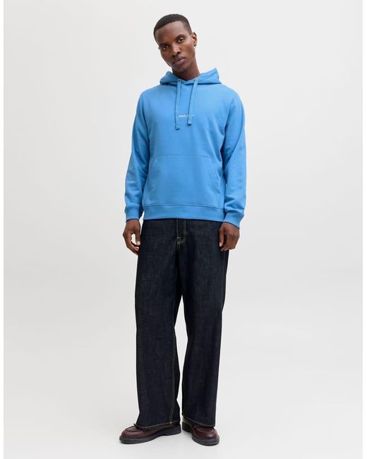 Jack & Jones Blue Hoodie for men