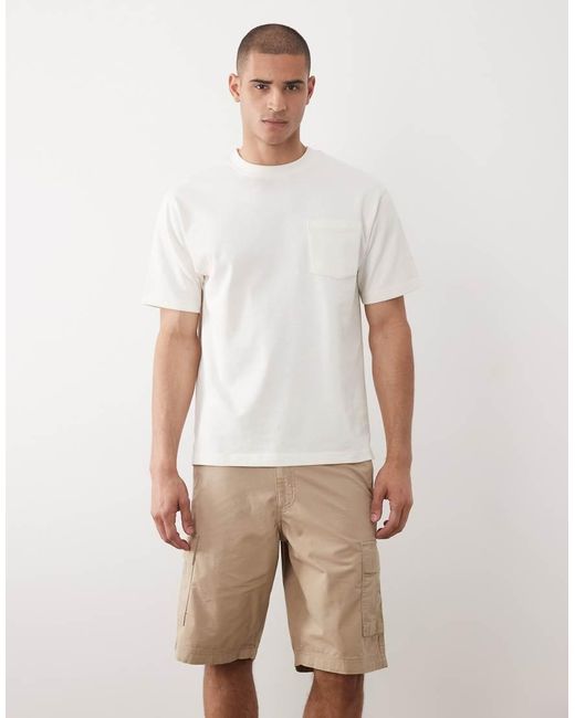 Jack & Jones Natural Cargo Short for men