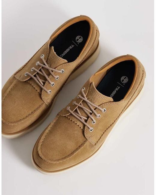 Timberland White Britton Mills Lace Up Shoe for men