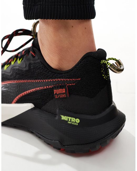 PUMA Black – fast track nitro 2 – sneaker