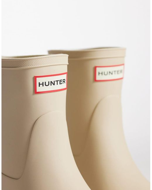 Hunter Natural Downpour Short Wellington Boot