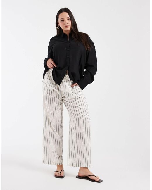 ONLY Black Pull On Trousers