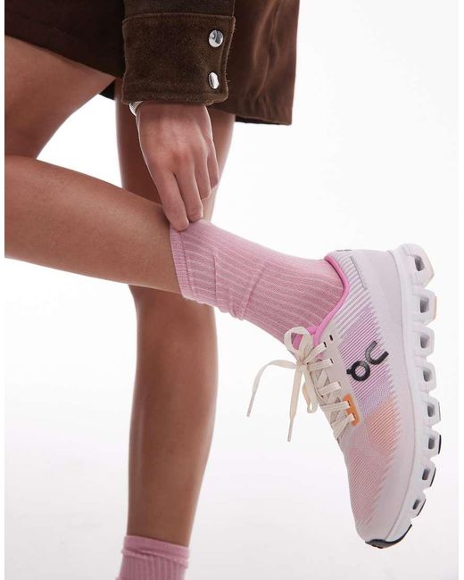 Zapatillas De Deporte Naranjas Cloud 6 Push All Day De On On Shoes de color Orange