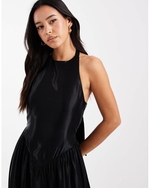 asos black silk dress Alt Gothic Punk Sleeveless Black Dress  Rags n Rituals