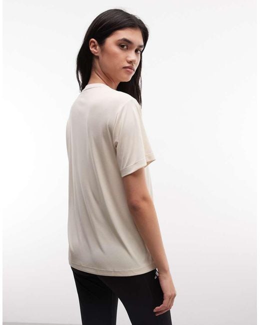 Adidas Originals White Adidas Running Essentials T-shirt