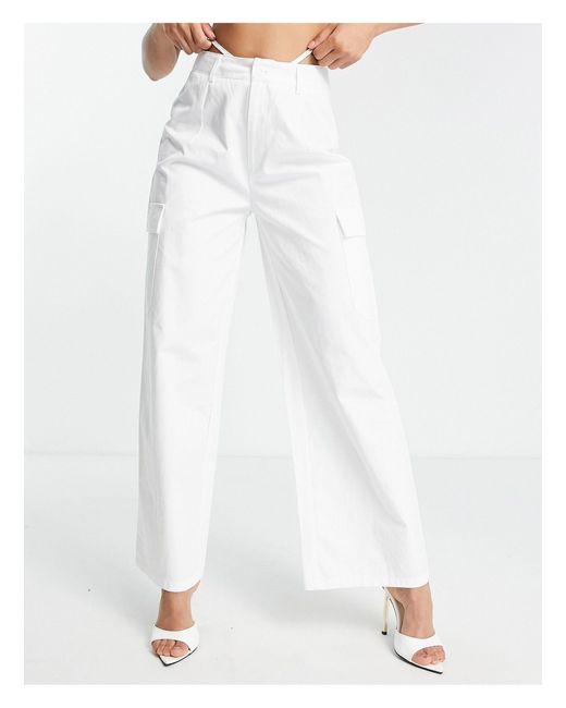 Simmi - pantalon cargo SIMMI en coloris White