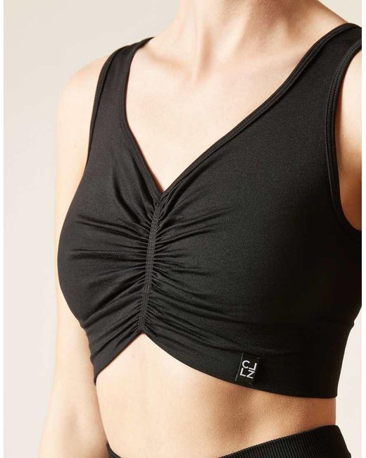 Calzedonia Black Scrunch Top