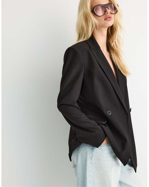 Stradivarius Elegante Blazer in het Black