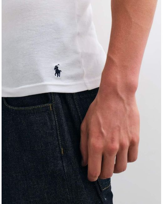 Polo Ralph Lauren White 2 Pack Tank Tops for men