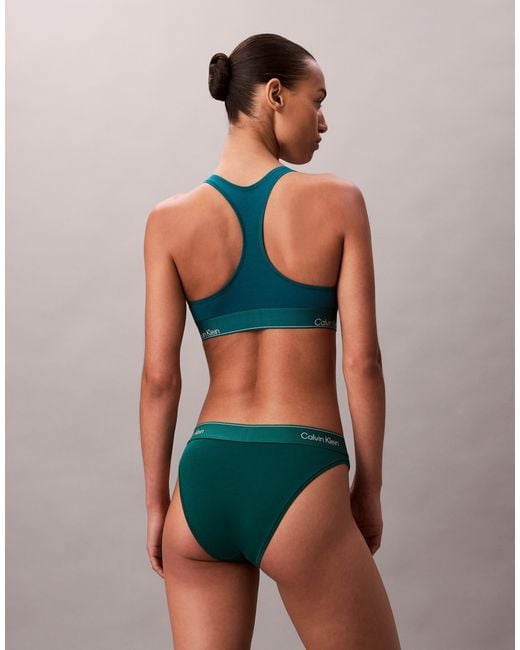 Calvin Klein Green – icon cotton modal – tanga