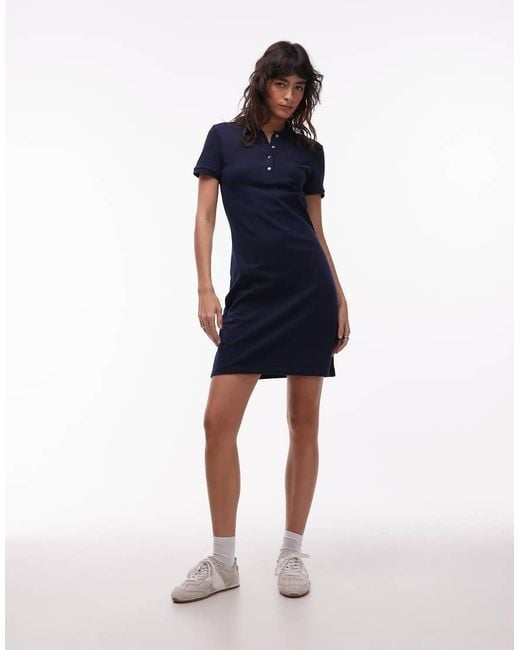 Lacoste Blue Polo Dress