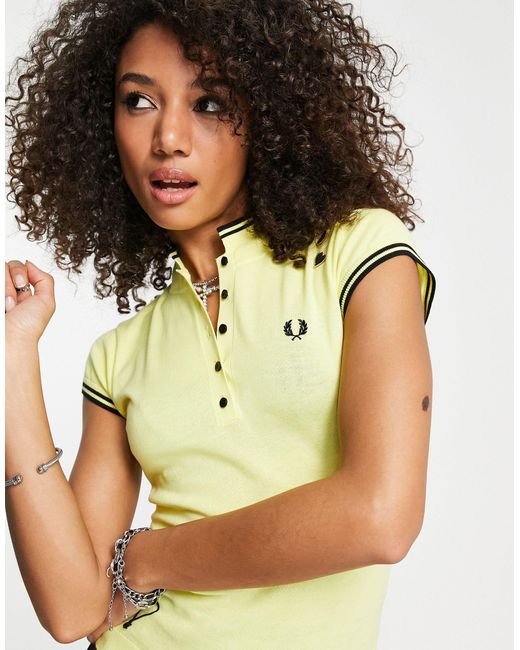 high neck fred perry