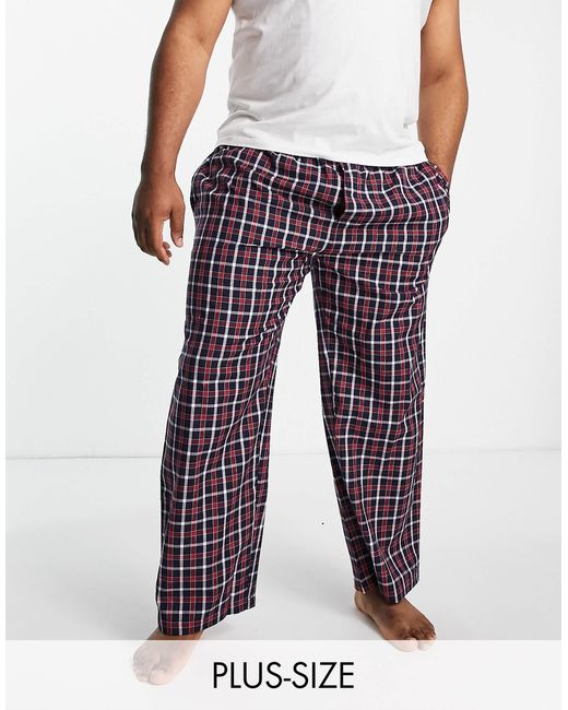 French Connection Blue Plus Woven Trousers for men