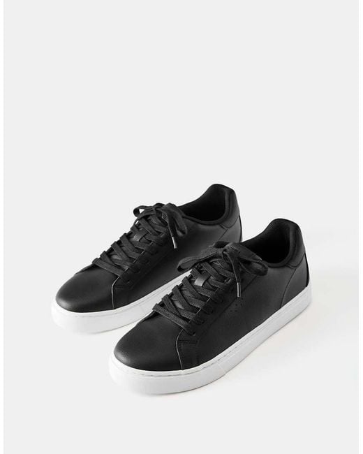 Pull&Bear Black Casual Trainers for men