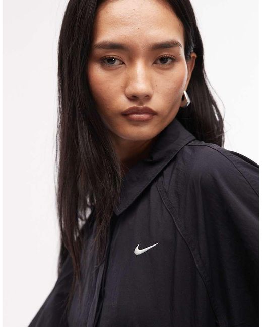 Nike Blue Coach Jacket