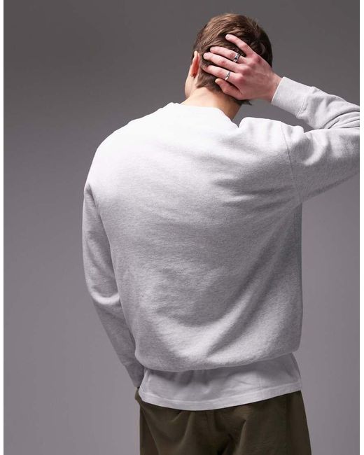 Sudadera Con Estampado Gráfico Bumper De Carhartt de hombre de color Gray
