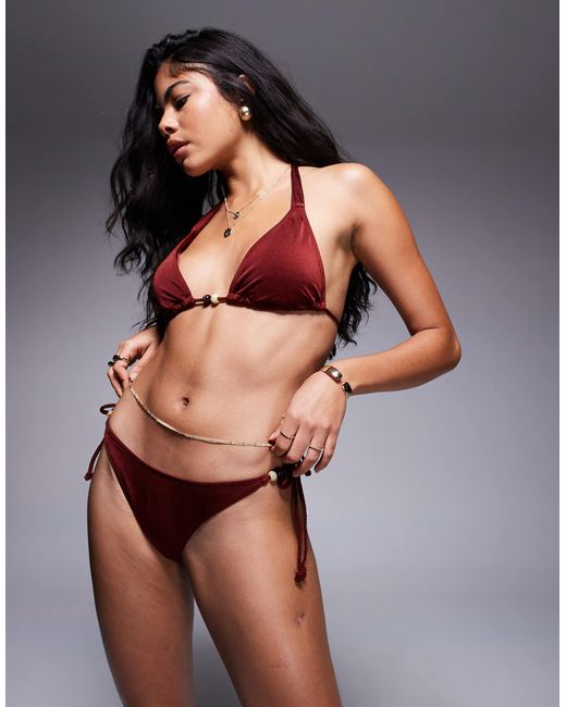 ASOS Purple – simone – bikinihose