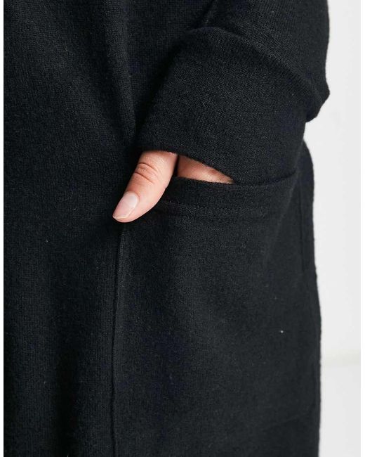 Noisy May Red Lightweight Longline Cardigan