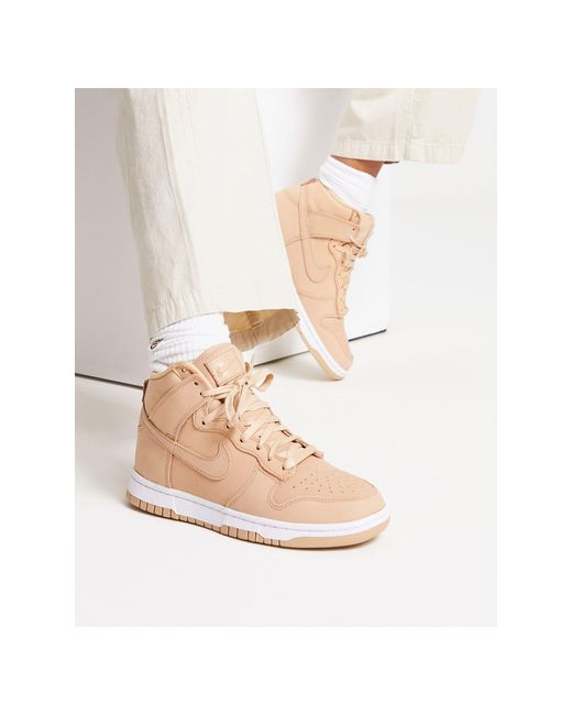 Nike White – dunk high – knöchelhohe sneaker