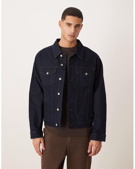 ASOS Blue Trucker Jacket for men