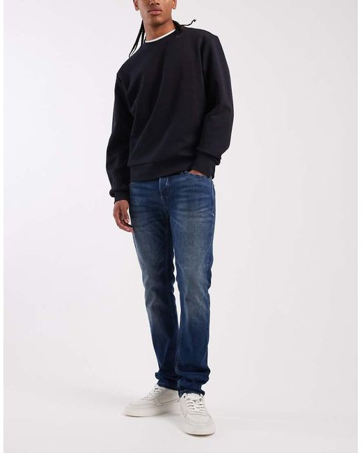 Jack & Jones Blue Glenn Slim Jeans for men