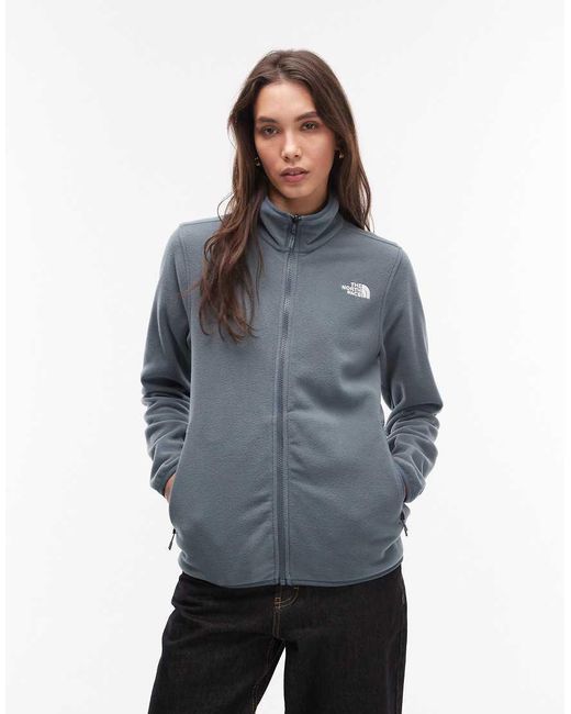 The North Face Blue Glacier 100 Full Zip Fleece