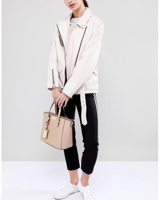 Carvela Kurt Geiger Danna Winged Tote Bag in Natural Lyst